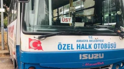 Amasya'da yolcusunu son durağa götürmeden indiren şoföre ceza