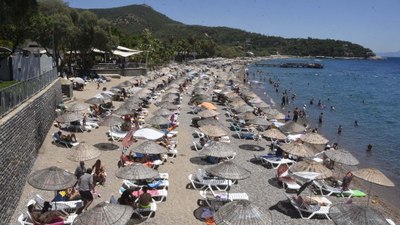 Bodrum'a turist akını sürüyor