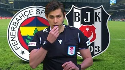 Derbinin hakemi Mehmet Türkmen! İşte Beşiktaş ve Fenerbahçe karnesi