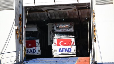 AFAD'dan Lübnan'a yardım eli