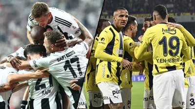 Beşiktaş - Fenerbahçe maçının muhtemel 11'leri