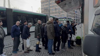 Kocaeli'de patronu gitsin diye hayır yaptı