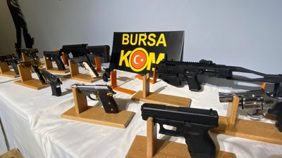 Bursa'da silah imal edip satan şüphelilere operasyon