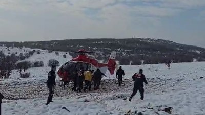 Sivas'ta yürüyüş yaparken ayı saldırısına uğradı