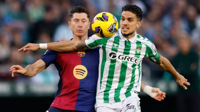 Barcelona, Real Betis deplasmanında üç puanı son dakikada kaybetti