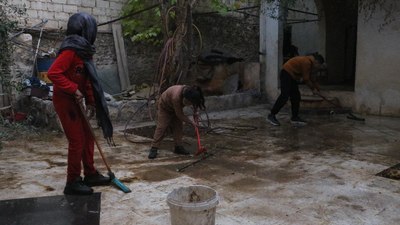 Suriye'den Türkiye'ye sığınan aile, 8 yıl sonra geri döndü