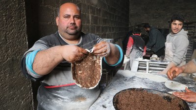 Tel Rıfat'ta zafer yemeği