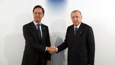 Cumhurbaşkanı Erdoğan, NATO Genel Sekreteri Rutte ile görüştü