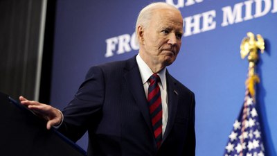 Biden’ın konuşması sırasında prompter cihazı bozuldu: Elektriğim kesildi