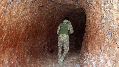 Tel Rıfat ve Münbiç'te teröristlerin açtığı tüneller bulundu