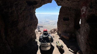 Tarih kokan tırmanış: Erciyes'teki 3 bin 917 metrelik mağara