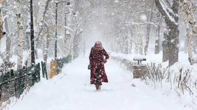 Meteoroloji'den bazı bölgeler için yoğun kar uyarısı