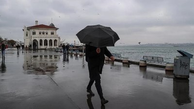 Meteoroloji'den İstanbul dahil birçok ile sarı kodlu sağanak uyarısı