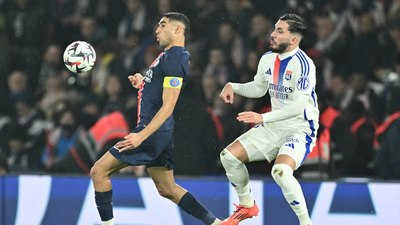 Paris Saint-Germain, Olimpik Lyon'u 3 golle geçti