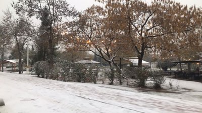 Malatya'da kar: Şehir merkezi beyaza büründü