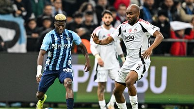 Beşiktaş, Adana Demirspor'a yenildi