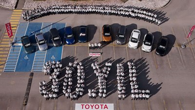 Toyota Türkiye, 30 yılda 3 milyon 700 bin otomobil üretti