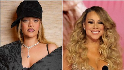 Mariah Carey, Rihanna'nın göğsünü açıp imza attı