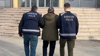 Samsun'da 17 yıl 10 ay hapis cezası ile aranan şahıs lokantada yakalandı