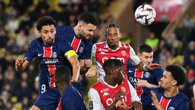 Paris Saint-Germain, 6 gollü maçta Monaco'yu yendi