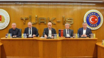 Asgari ücret toplantısı öncesi TÜRK-İŞ Başkanlar Kurulu toplandı