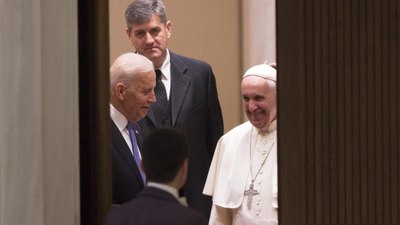 Biden, Papa Franciscus ile görüşecek