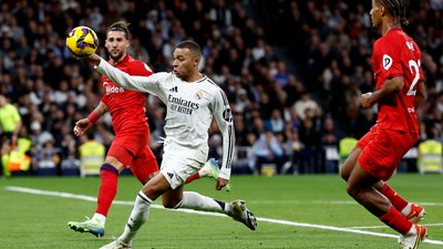 Real Madrid'den Sevilla'ya gol yağmuru