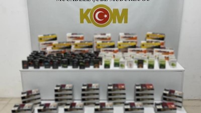 Samsun'da 15 bin 200 adet kaçak makaron ele geçirildi