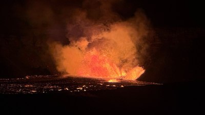 ABD’nin Hawaii adasındaki Kilauea Yanardağı’nda patlama meydana geldi