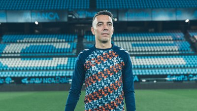 Celta Vigo'dan 37 yaşındaki Iago Aspas'a yeni sözleşme