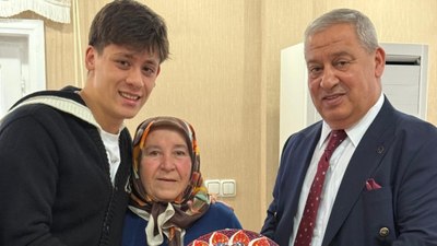 Arda Güler, baba ocağı Bolu'ya geldi