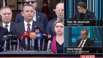 tv100 ekranlarında asgari ücret tartışması: Tanju Özcan, İsveç örneği verdiğine pişman oldu