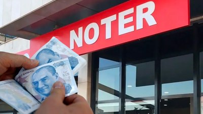 Noter ücretleri değişti! İşte, 2025 yılı yeni ücret tarifesi