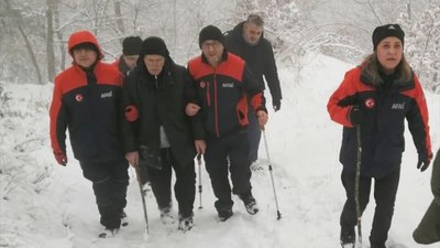 Kütahya'da kayıp olarak aranan Alzheimer hastası ormanda bulundu