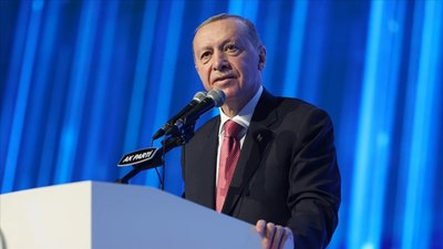 Cumhurbaşkanı Erdoğan Bursa 8. Olağan İl Kongresi'nde konuşuyor