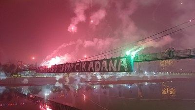 Adana Demirspor taraftarı 84. yılı coşkuyla kutladı