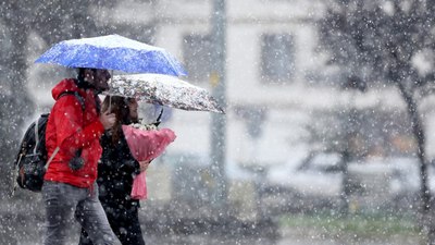 Yurtta hava durumu: İstanbul'a kar geliyor