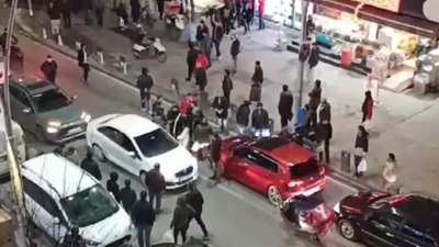 İstanbul'da yaşanan kavgalar kamerada