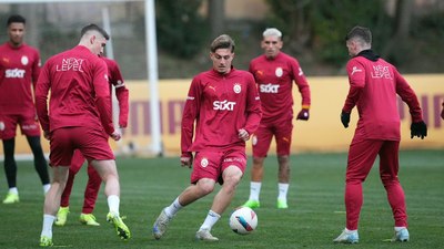 Galatasaray, Göztepe maçının hazırlıklarını tamamladı