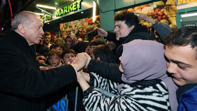 Cumhurbaşkanı Erdoğan, memleketi Rize’de