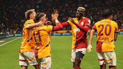 Galatasaray 8 puan farkla liderliğini sürdürdü