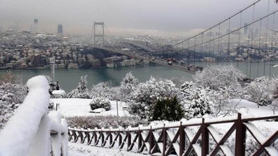 Meteoroloji uyardı! İstanbul'a kar geliyor