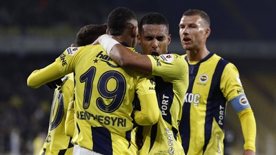 Fenerbahçe'de kaptan Edin Dzeko performansıyla alkış aldı