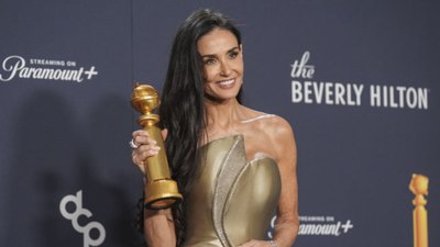 Demi Moore'un ilk ödülü