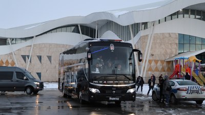 Beşiktaş’ı Sivas’ta az sayıda futbolsever karşıladı