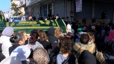 İstanbul'da kocası tarafından öldürülen kadına veda