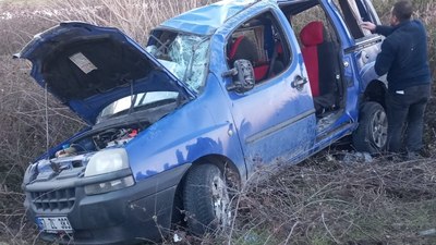 Zonguldak'ta trafik kazası: 5 yaralı