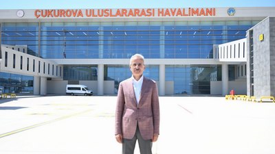 Abdulkadir Uraloğlu: Çukurova Uluslararası Havalimanı'nın yolcu sayısı 2 milyonu aştı