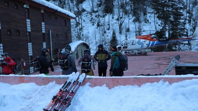 Rize'de kış turizmi: Kaçkar zirvelerinde heliski heyecanı başladı