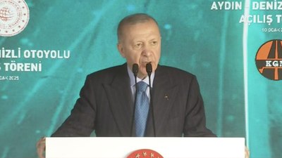 Cumhurbaşkanı Erdoğan'ın Aydın-Denizli Otoyolu Açılış Töreni konuşması